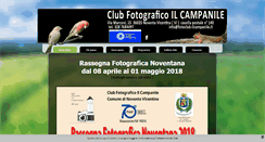 Desktop Screenshot of fotoclub-ilcampanile.it